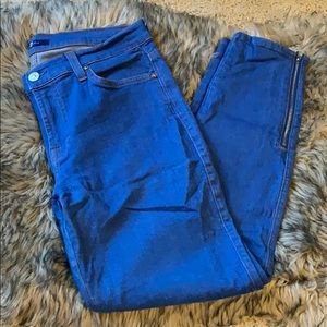 7 For All Mankind Bright Blue Skinny